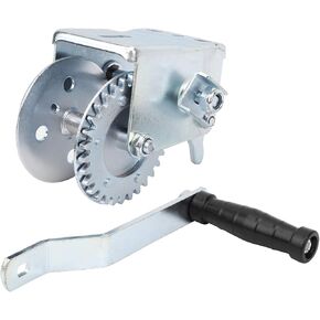 600 رطل من الرافعة المعدنية للمقطورة اليدوية، ونش يدوي عالي التحمل مع دعامة فارغة، إطار من الحديد المجلفن، مقبض بسقاطة قابل للعكس للاستخدام البحري لقوارب اليخوت in Kuwait