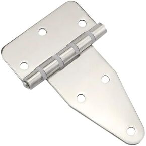 مفصلة مسطحة قابلة للطي شديدة التحمل 304 من الفولاذ المقاوم للصدأ معدات الآلات الصناعية أبواب خزانة الأثاث 1 قطعة in Kuwait