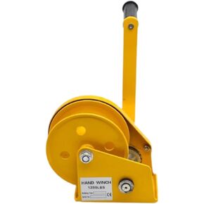 ونش يدوي بمقبض مطاطي بسعة 1200 رطل ونش سحب أصفر للمقطورات البحرية وقارب UTV in Kuwait