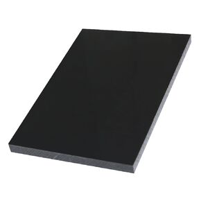 High-Density Polyethylene (HDPE) Plastic Sheet (1, Black, 12" X 12"X 1/2") in Kuwait