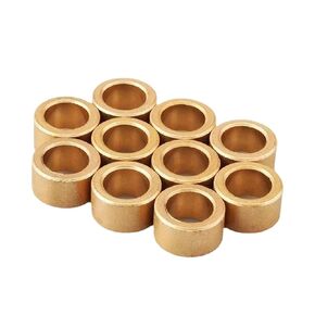 1-10Pcs Powder Metallurgy Bearing Copper Sleeve ID 4/5/6/8/10/12/14/16/18mm Brass Bushing Guide Sleeve Copper Base Bearing(14x20x25mm 5pcs) in Saudi Arabia