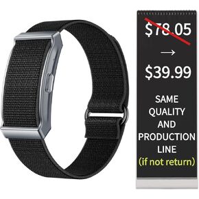 2026 Latest Screenless Fitness Tracker Band, Activity & Sleep Tracking Wearable with App Sync, Lightweight Waterproof Fitness Band for Men and Women (Black) in Kuwait