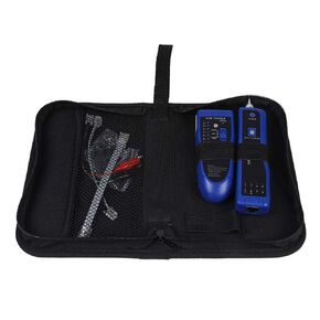 جهاز اختبار الكابلات متعدد الوظائف لشبكة LAN السريعة، أداة تعقب الأسلاك المحمولة، مجموعة مسبار مولد النغمات لاختبار خط الهاتف وفحص الاستمرارية (لا تتضمن البطاريات) (أزرق) in Kuwait