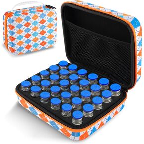 Dual 10ml and 30ml Peptide Storage Case, Heavy Duty Vial Holder Case Suitable for Fridge and Freezer, Room for Syringes and Skin Prep Wipes in Kuwait