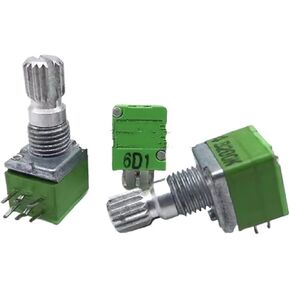 5 قطعة 6 دبوس الجهد المزدوج RD902F-B10K B50KB100KB200K(B50K 5 قطعة) in Kuwait