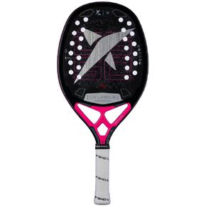 Drop Shot Conqueror 13 BT Beach Tennis Racket | 24K Carbon Twill | EVA Tech Core | Sand Treatment & 3D Texture for Maximum Spin | Anti-Vibration System in Kuwait