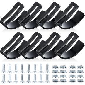 Threlaco 8 قطع أحذية التزلج على الثلج بديلة لجرار العشب، مرفق قابل للتعديل مع مسامير وصواميل لحرث الثلج وأوراق الشجر وأعمال الممرات in Kuwait