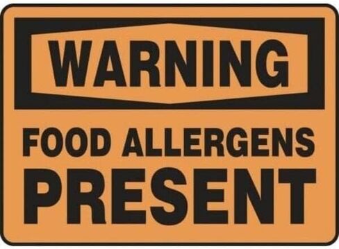 OSHA WARNING SAFETY SIGN FOOD, Mfr: MSFA300XT-A in Saudi Arabia