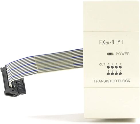 FX2N-8EYT Output Expansion Block FX2N8EYT Sealed in Box 1 Year Warranty in Saudi Arabia