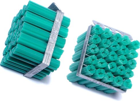 مجموعتان - مثبت يصعب العثور عليه 014973239053 مثبتات لولبية موسعة، 1/4 × 1-1/4، قطعة-100 in Kuwait