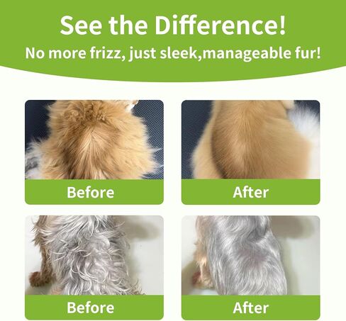 Pet Fur Care Oil, 1.7 Fl.oz – with Coconut & Jojoba Oils, Detangles, Helps Reduce Shedding, Adds Shine & Softness, Leave-in Conditioner for Dogs & Cats, Fragrance Free in Kuwait