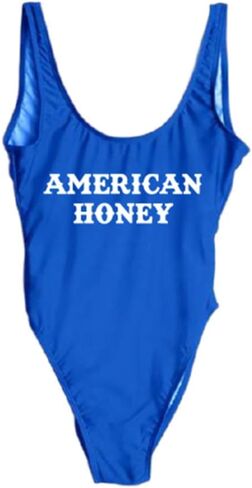 Wifey One Piece Swimsuit Women Swimwear High Cut Low Back Bathing Suit Girls Beach Wear Monokini in Kuwait