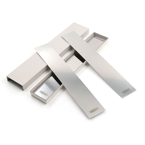 رقاقة دقيقة دقيقة، 10 قطع من حشية التخليص، حشية دقيقة، حشية من الفولاذ المقاوم للصدأ، عرض كامل 50 مم، طول 300 مم، صفائح رقيقة للغاية من الفولاذ المقاوم للصدأ (سمك 0.08 مم) in Kuwait