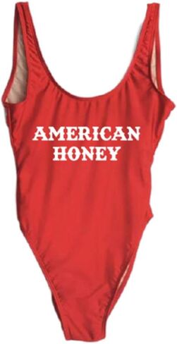 Wifey One Piece Swimsuit Women Swimwear High Cut Low Back Bathing Suit Girls Beach Wear Monokini in Kuwait