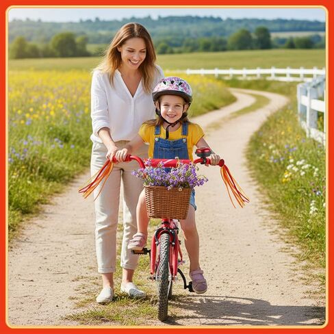 Bike Bells Bike Streamers Bikes Tassels Grips Ribbon Accessories Decorations for Tricycle Handles in Saudi Arabia