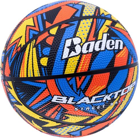 Baden | Blacktop | Mini Rubber Basketball 3 Pack Set | Size 3 | with Pump in Saudi Arabia