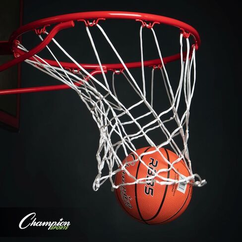 Champion Sports Rubber Basketballs – Durable Indoor & Outdoor Training & Recreational Game Balls, Multiple Sizes & Colors in Saudi Arabia