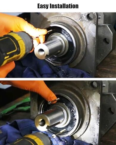 High Pressure Oil Seal Replace UP0450E Fit for Hydraulic Pump Motor MF035 MPV046 Rotary Shaft Seal, with Spring Metal Skeleton Lip Seal in Saudi Arabia