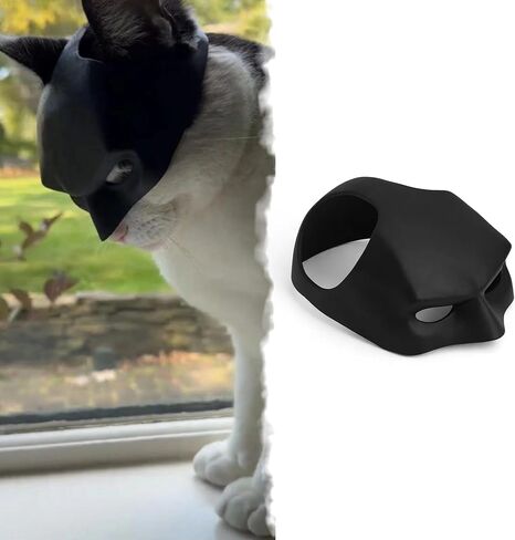 Cat Bat Mask Action Assumes Accessories for Cats ، Cat Bat Cosplay Apparel (Medium ، Blue Captain) in Kuwait