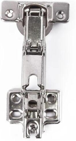 الفولاذ المقاوم للصدأ المثبط الهيدروليكي المخازن المؤقتة لينة إغلاق مفصلات مخفية هادئة مع مسامير باب خزانة الملابس 1 قطعة in Kuwait