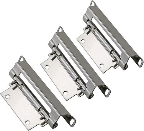 مفصلة غير منتظمة مخفية قابلة للفصل 304 من الفولاذ المقاوم للصدأ مناسبة للآلات الصناعية 1 قطعة (126 مم × 20.5 مم) in Kuwait