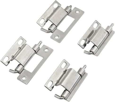 صندوق أدوات المعدات الميكانيكية خزانة كهربائية قابلة للفصل 304 مفصلات مخفية من الفولاذ المقاوم للصدأ 1 قطعة (60 مم × 38.5 مم) in Kuwait