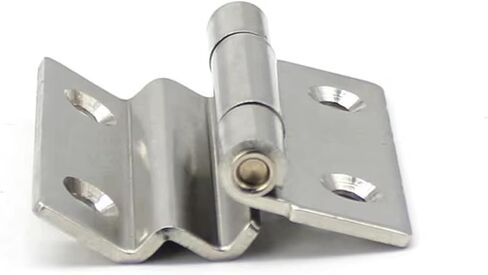 مفصلة مزدوجة الزاوية اليمنى عازمة خزائن ومعدات صناعية قابلة للطي 304 الفولاذ المقاوم للصدأ 180 درجة 1 قطعة in Kuwait