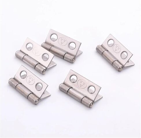 ملحقات الأجهزة 4 فتحات 1 بوصة مفصل حديد سميك 25 * 25 * 1.05 مم 2 قطعة in Kuwait