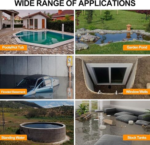 مضخة مستنقع 1 حصان مضخة مياه غاطسة نظيفة وقذرة 3700 جيجا في الساعة مضخات تصريف محمولة لأحواض السباحة الساخنة ونقل المياه في الطابق السفلي، أزرق فاتح in Kuwait