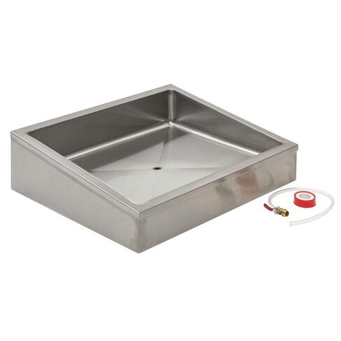 HUBERT Cold Foods and Beverage Server Stainless Steel - 30"L x 24"W x 8"H in Saudi Arabia