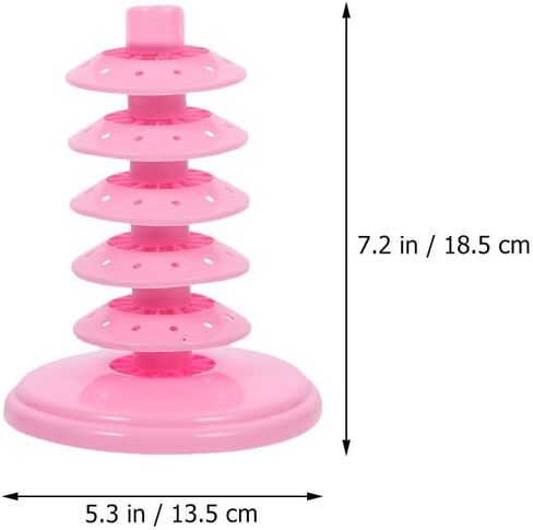 Adjustable Multi-Layer Desktop Lollipop Stand Candy Holder Portable Pp Material Display Rack for Party Events and Home Use in Saudi Arabia