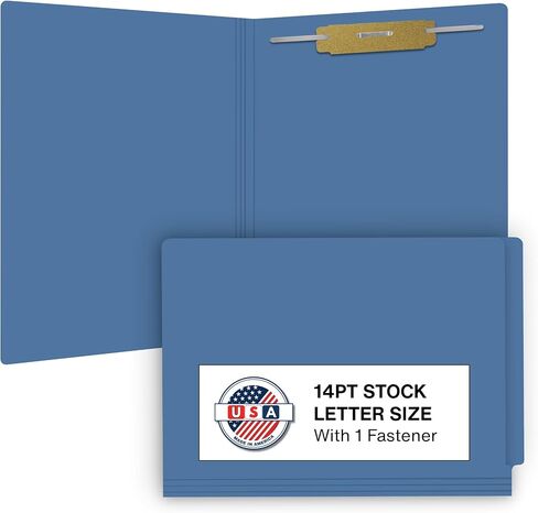 Brown File Folders, Doctor Stuff, Letter Size Reinforced End Tab Folder with 2" Bonded Fastener on Inside Front and Back, 14 pt Stock, Box of 50 in Kuwait