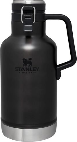 Stanley Classic Easy-Pour Growler 64 oz | Keeps Beer Cold or Coffee Hot | Leakproof Steel Lined Lid and Easy to Carry Handle | Insulated Stainless Steel | BPA-Free | Frost Gloss in Saudi Arabia