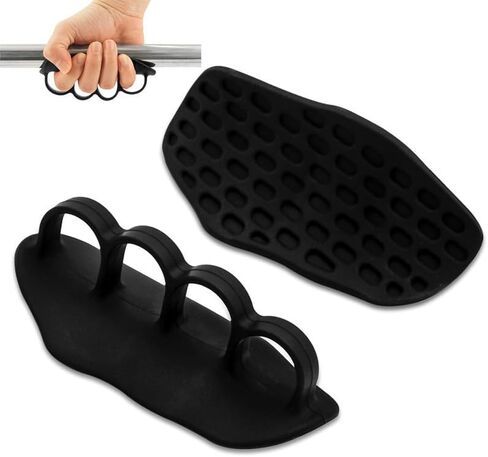 Fitness Anti-Slip Silicone Palm Pad Slider Puller Body Guard Gloves Training Weight Lifting Iron Grip Anti-Slip Hand Pad in Saudi Arabia