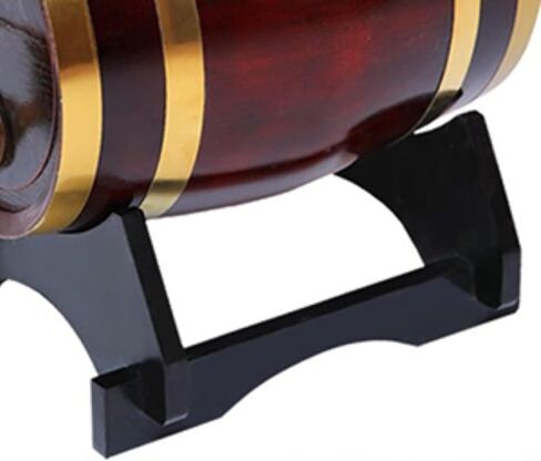 Wooden Wine Barrel 1.5L Pine Wood Beer Barrel Sealing Whiskey Barrel Dispenser Leak Proof y Bucket Wine Storage Holder with Tap & Stand,Retro Color in Saudi Arabia