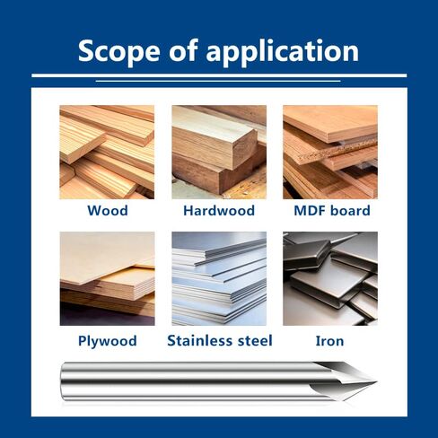 1 قطع كربيد الشطب القاطع 6.35 ملليمتر عرقوب 4 الناي الشطب نهاية مطحنة 90 درجة cnc آلة الشطب أداة القاطع لنحت الشطب in Kuwait