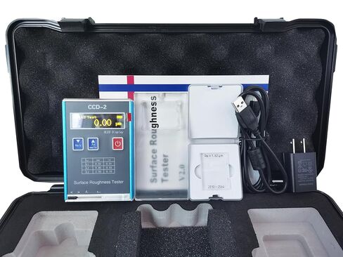 Handheld Surface Roughness Tester with 4 Testing Parameters Ra Rz Rq Rt Measuring Range Ra Rq 0.05~15.0μm Rz Rt 0.1~50.0μm Automatic Shutdown Function and Low Power Design in Saudi Arabia