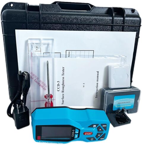 Portable Surface Roughness Gauge Roughness Tester Machine with Sample Length 0.25, 0.80, 2.50mm Evaluation Length (1~5) L Measuring Range Ra 0.005~16.000μm Rz 0.02~160.00μm ﻿ in Saudi Arabia