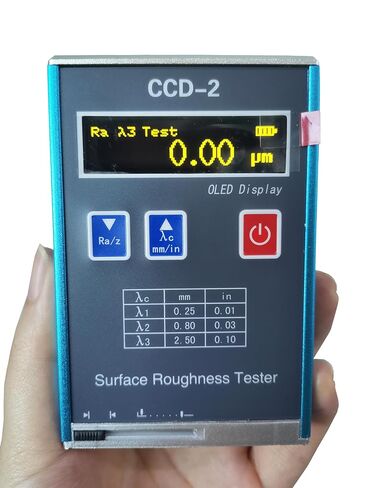 Handheld Surface Roughness Gauge with Sample Length 0.25 0.80 2.50mm Evaluation Length 1.25 4.0 5.0mm Measuring Range Ra Rq 0.05~15.0μm Rz Rt 0.1~50.0μm in Saudi Arabia
