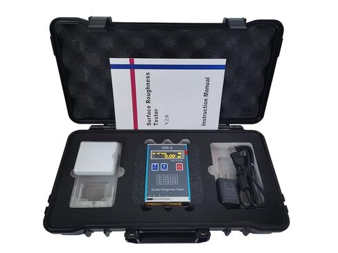 Surface Roughness Machine Surface Roughness Gauge with 4 Testing Parameters Ra Rz Rq Rt Measuring Range Ra Rq 0.05~15.0μm Rz Rt 0.1~50.0μm Sample Length 0.25 0.80 2.50mm in Saudi Arabia