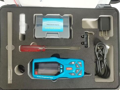 Surface Roughness Machine Surface Roughness Gauge with Measuring Range Ra 0.005~16.000μm Rz 0.02~160.00μm Sample Length 0.25, 0.80, 2.50mm 100 Groups Data Storage in Saudi Arabia