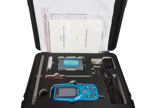 Surface Roughness Machine Surface Roughness Gauge with Measuring Range Ra 0.005~16.000μm Rz 0.02~160.00μm Sample Length 0.25, 0.80, 2.50mm 100 Groups Data Storage in Saudi Arabia