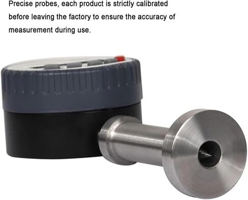 Surface Roughness Tester, Digital Surface Profile Gauge, 0-6.5mm Measuring Range & 0.001mm Resolution,Ideal for Measure The Surface Contours and Pits in Saudi Arabia
