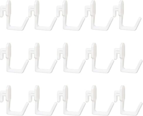 15 قطعة خطاف بيجبورد، ملحقات بيجبورد متوافقة مع لوحات أظافر ايكيا: قم بتعليق أدوات مختلفة، وإكسسوارات، وديكورات، ومجوهرات، وإكسسوارات الملابس، والمحافظ، والأدوات المنزلية، وتقديم الطعام in Kuwait