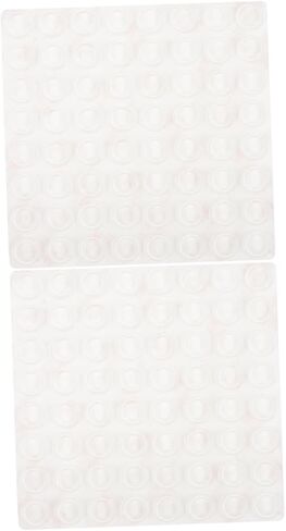 POPETPOP 2 قطعة مصدات خزانة ذاتية اللصق وسادات تخفيف الصوت لطاولات الأثاث والأبواب، مرنة وسرية لامتصاص الصدمات لديكور المنزل و in Kuwait