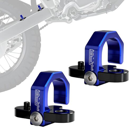 JFG RACING Motorcycle Rear Brake Line Hose Snap Clamp CNC For DRZ400 DRZ400E DRZ400S DR650SE RM125 RM250 DRZ250 RM250Z DL1000 DL650 DRZ400SM RM-Z450（Blue) in Saudi Arabia