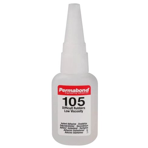 Maven Adhesive Kits (Permabond 105) Instant Adhesive-for Difficult Plastics & Rubbers (Like EPDM) and More (Glue Only, 1oz) in Kuwait