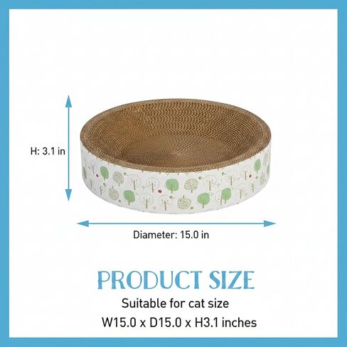 POP Sand Nekomarumaru Cat Scratcher for Indoor Cats, Ballon, BONBI ALCON in Kuwait