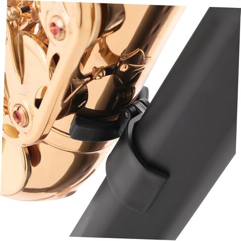 Portable Foldable Tenor Saxophone Stand Sax Holder with Blue Case Black Practical Saxophone Rack for Music Performance and Display in Saudi Arabia