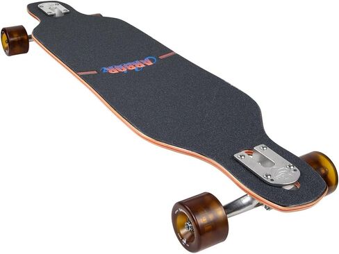 Arbor Axis Journey Reaper 37" Complete Longboard Skateboard – Drop Through Cruiser with Paris 180mm Reverse Kingpin Trucks, 69mm 78A Easyrider Wheels, ABEC 7 Bearings for Cruising, Carving & Commuting in Kuwait